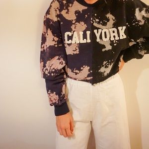 Cynthia Rowley Cali York tie dye sweatshirt